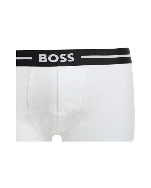 Boss White Underpants for men