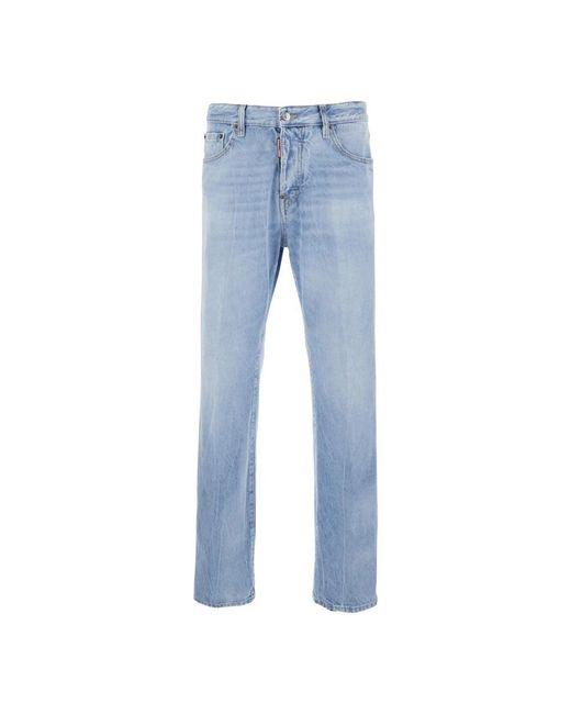 Straight Jeans DSquared² de hombre de color Blue