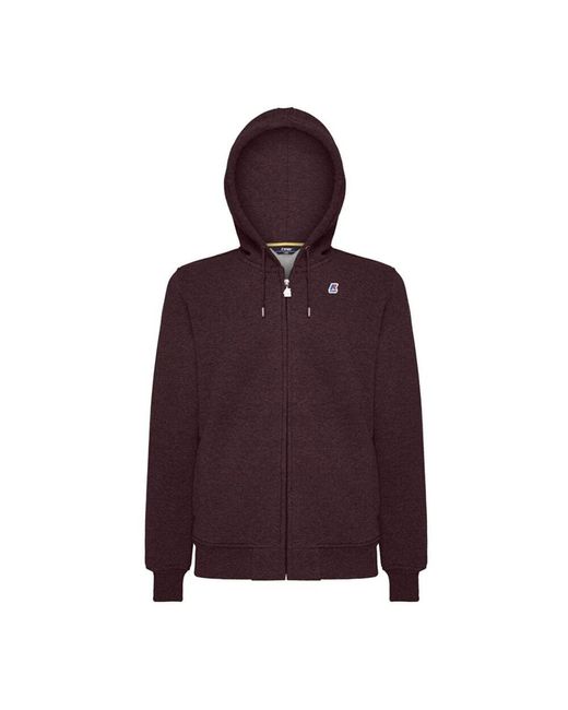 K-Way Purple Zip-Throughs for men