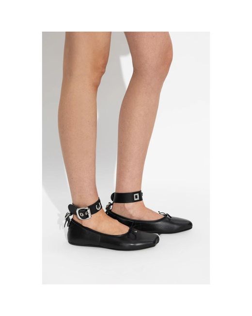 Vivienne Westwood Black Ballerinas