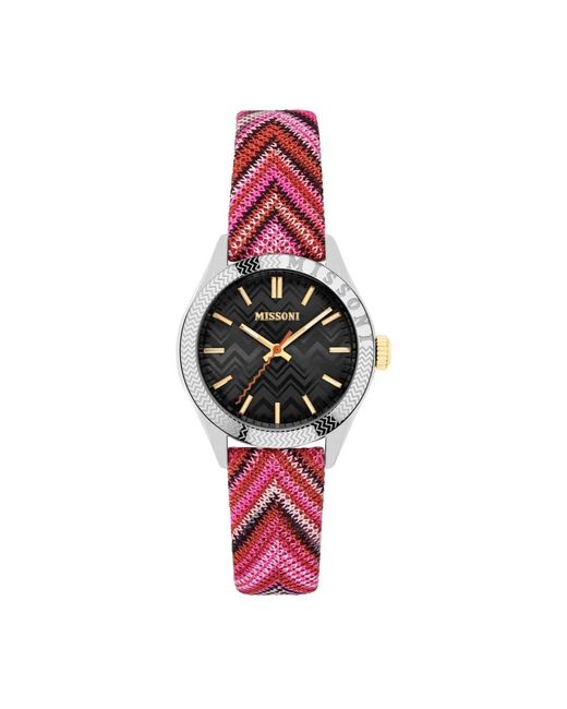 Missoni Red Watches