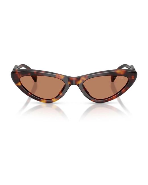 Miu Miu Brown Sunglasses