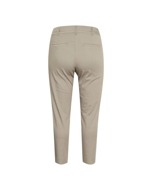 Chinos Kaffe en coloris Natural