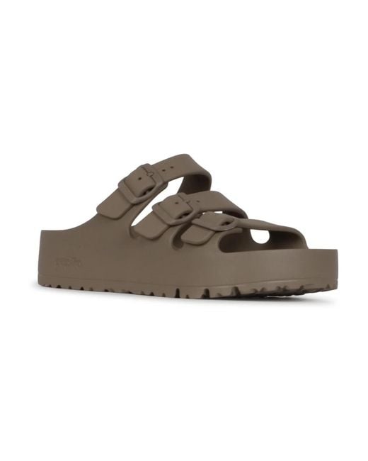 Birkenstock Brown Sliders