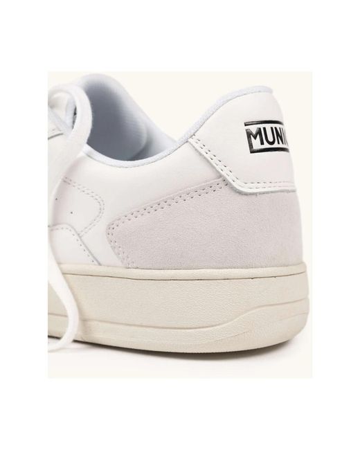 Munich White Sneakers for men