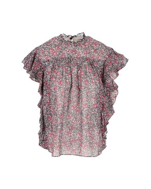 Isabel Marant Purple Blouses