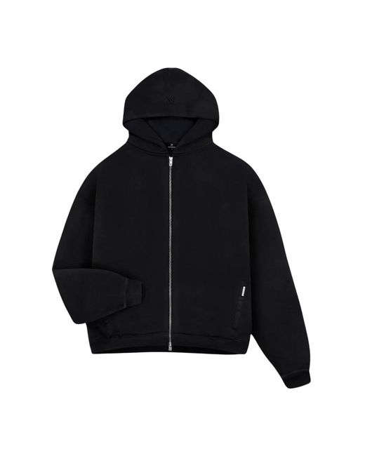 Zip-Throughs Represent de hombre de color Black