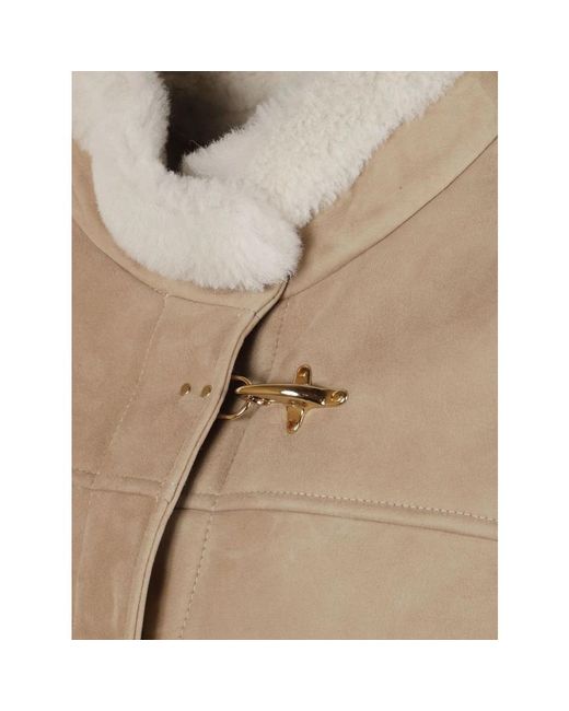 Fay Natural Faux Fur & Shearling Jackets