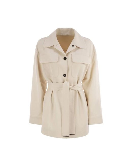 Light Jackets Brunello Cucinelli de color Natural