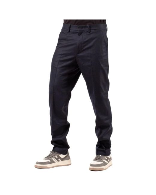 hindustrie Blue Suit Trousers for men