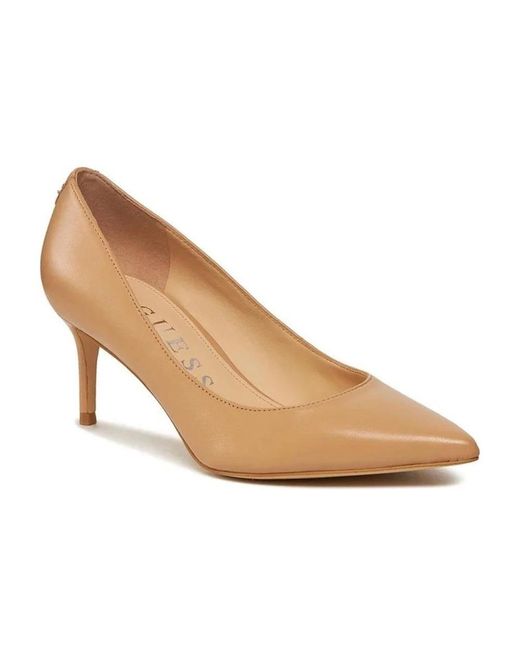 Guess White Pumps