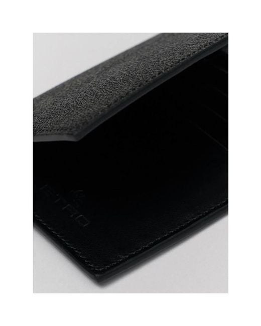 Etro Black Wallets & Cardholders for men