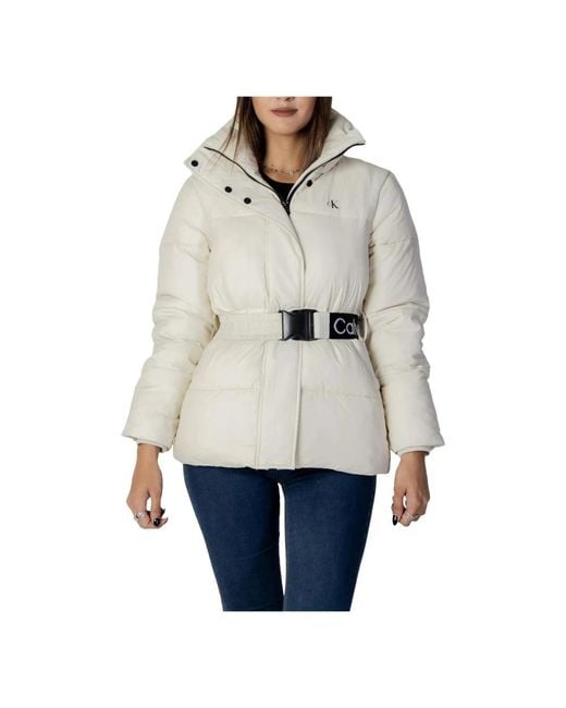 Calvin Klein Gray Winter Jackets