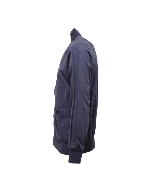 North Sails Blue Zip-Throughs for men