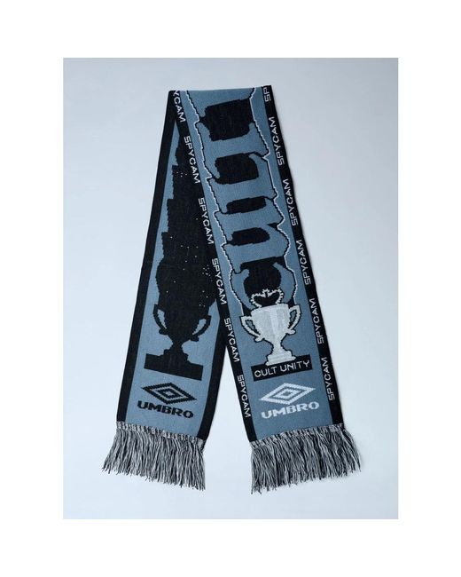 Umbro Blue Winter Scarves for men