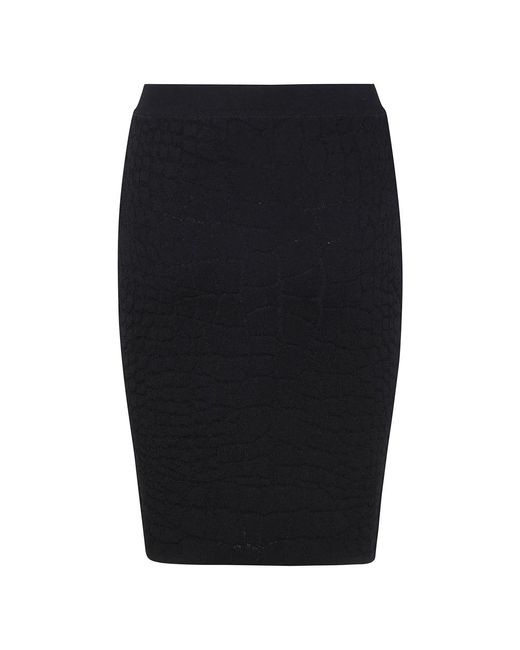 Balmain Black Midi Skirts