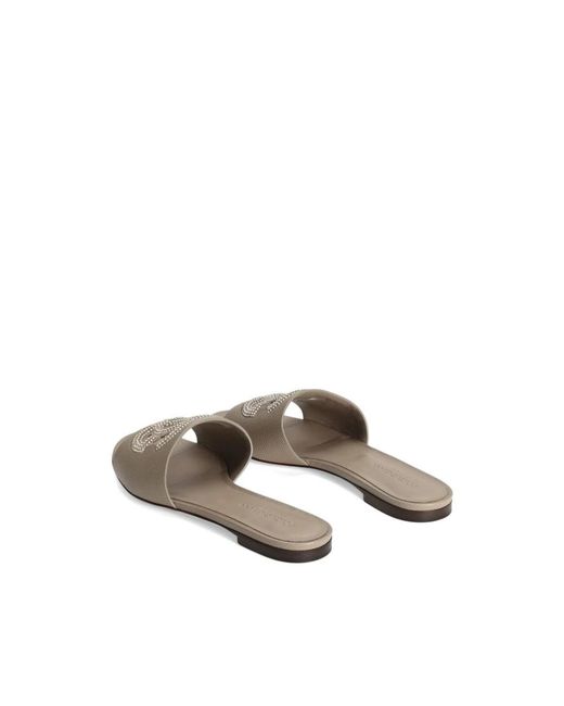 Dolce & Gabbana Natural Sliders