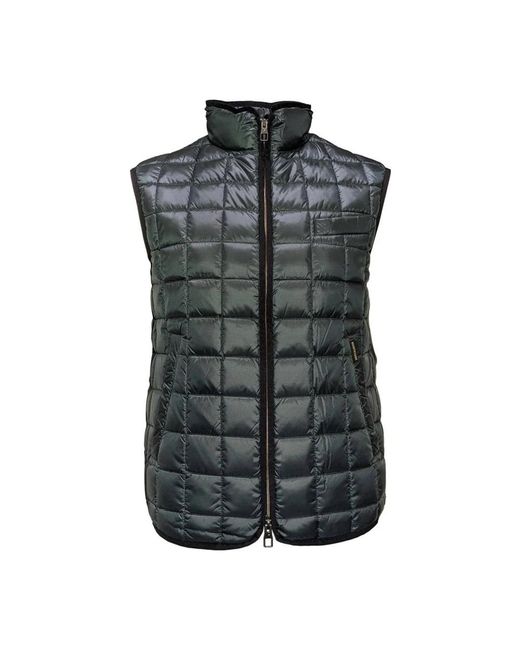 Montecore Jassen ,Groen ,Leer Puffer Vest in het Gray voor heren