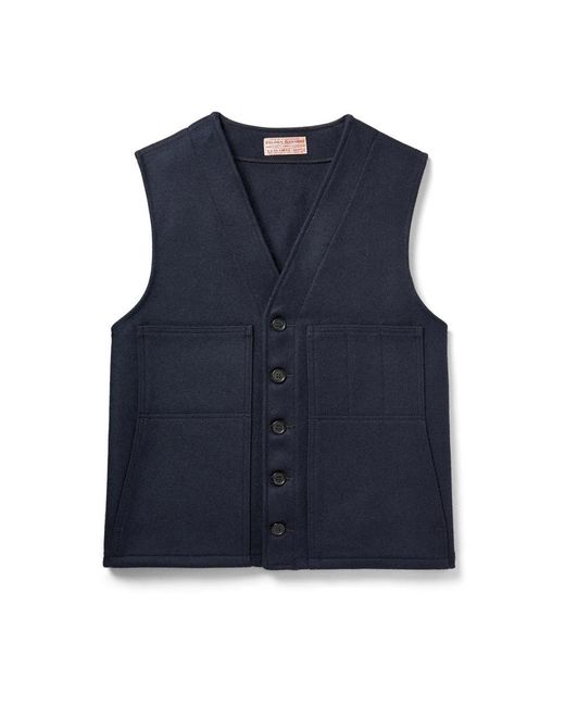 Filson Blue Suit Vests for men