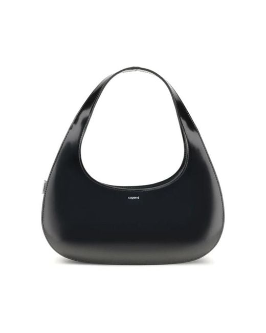 Coperni Black Schmale Swipe Baguette Schultertasche