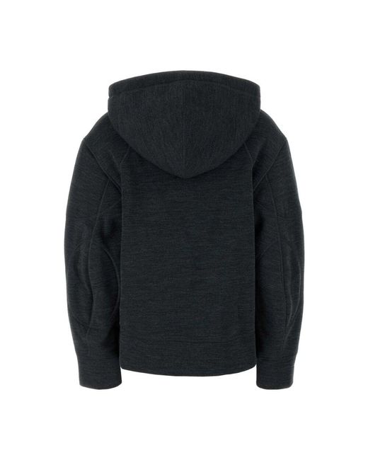 Jil Sander Black Hoodies