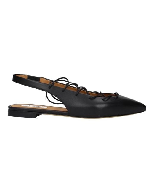 Moschino Women's Black Ballerinas