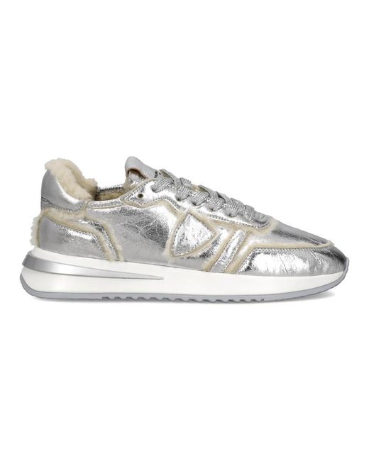 Philippe Model Gray Sneakers
