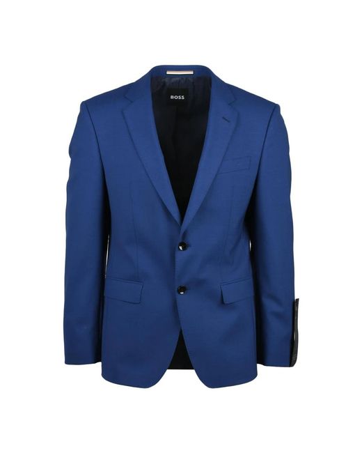 HUGO Giacca Sfiancata in het Blue voor heren