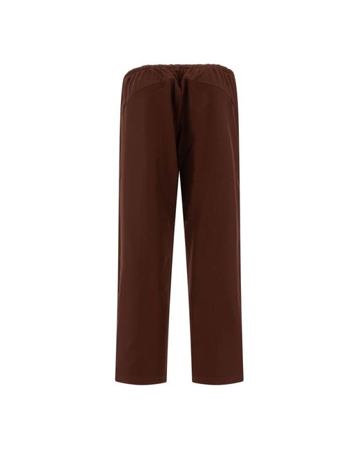 Needles Straight Trousers in het Brown voor heren