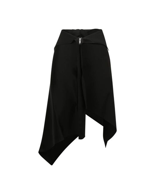 Givenchy Black Midi Skirts