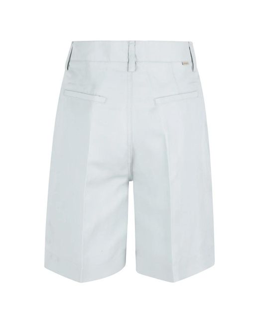 Woolrich Short Plisse in het Blue