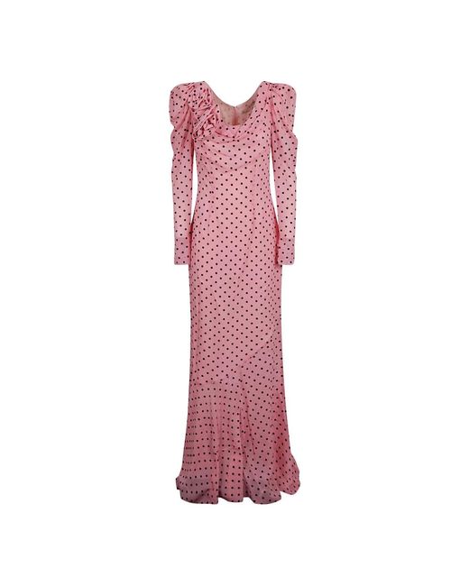 Alessandra Rich Pink Maxi Dresses