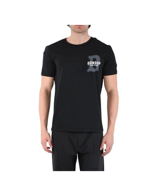 Dondup Black T-Shirts for men