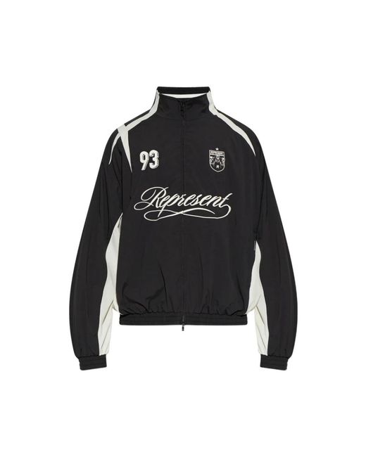 Represent Lichte Jas in het Black voor heren