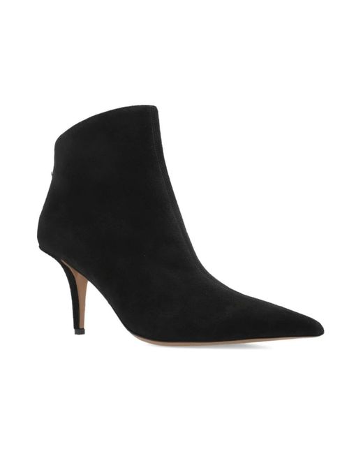 Paris Texas Black Heeled Boots