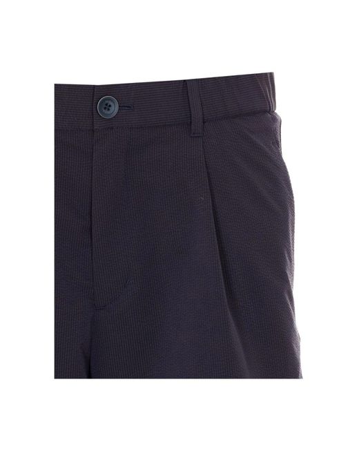Herno Stretch Bermuda Shorts in het Blue voor heren