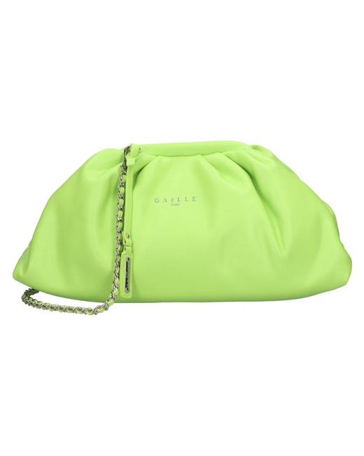 Gaelle Paris Green Shoulder Bags