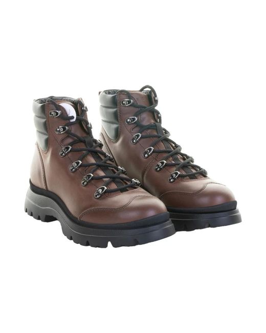 Hogan Gray Lace-Up Boots for men