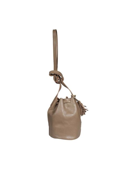 Il Bisonte Metallic Bucket Bags