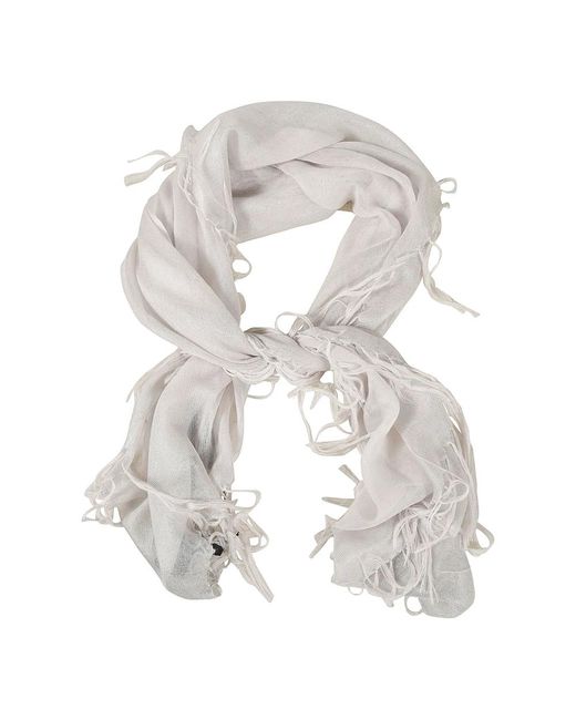 Accessories > scarves Giorgio Armani en coloris Gray