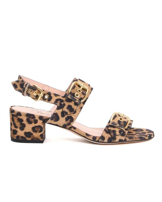 Agl Attilio Giusti Leombruni Pink High Heel Sandals