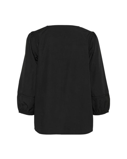 Kaffe Black Blouses