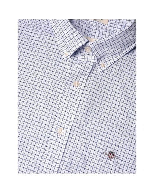 Gant Blue Short Sleeve Shirts for men
