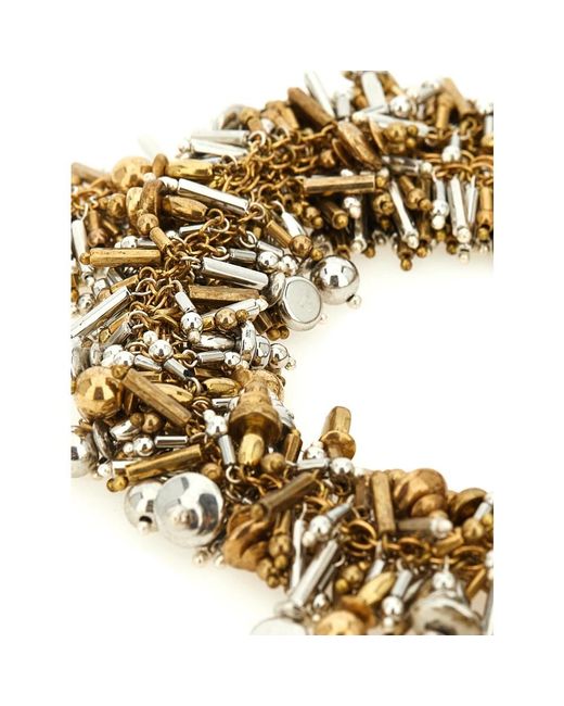 Dries Van Noten Metallic Scarves