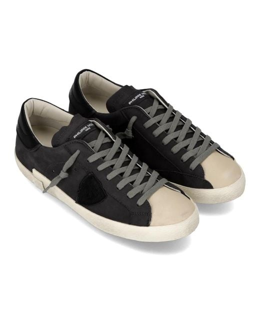 Philippe Model Black Sneakers for men