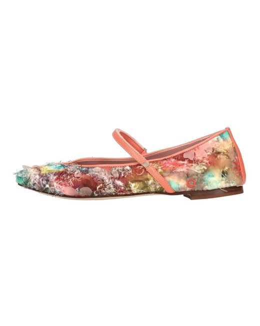 LORENA PAGGI Pink Ballerina Shoes