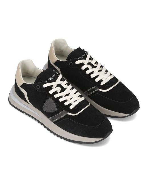 Sneakers di Philippe Model in Black da Uomo