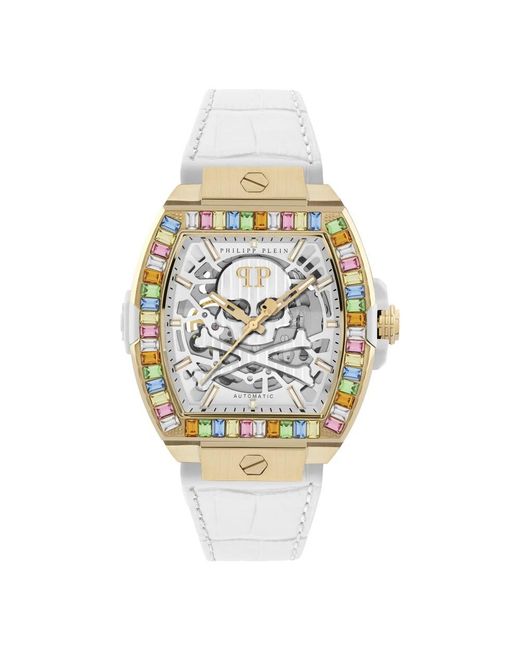 Philipp Plein Metallic The Skeleton Baguettes