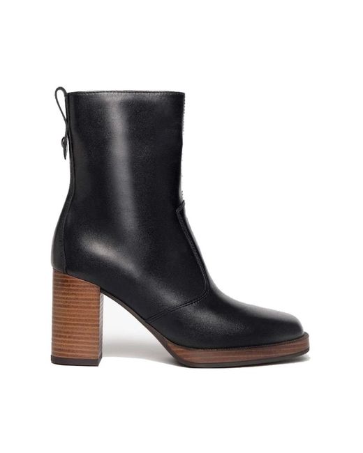 Nero Giardini Black Heeled Boots