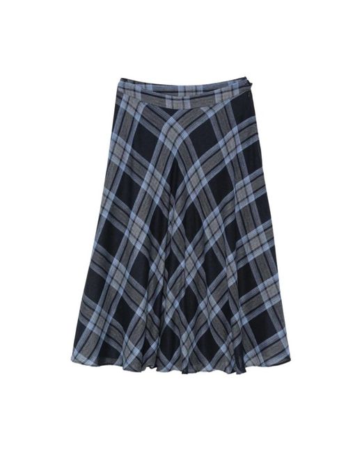 Marella Blue Midi Skirts